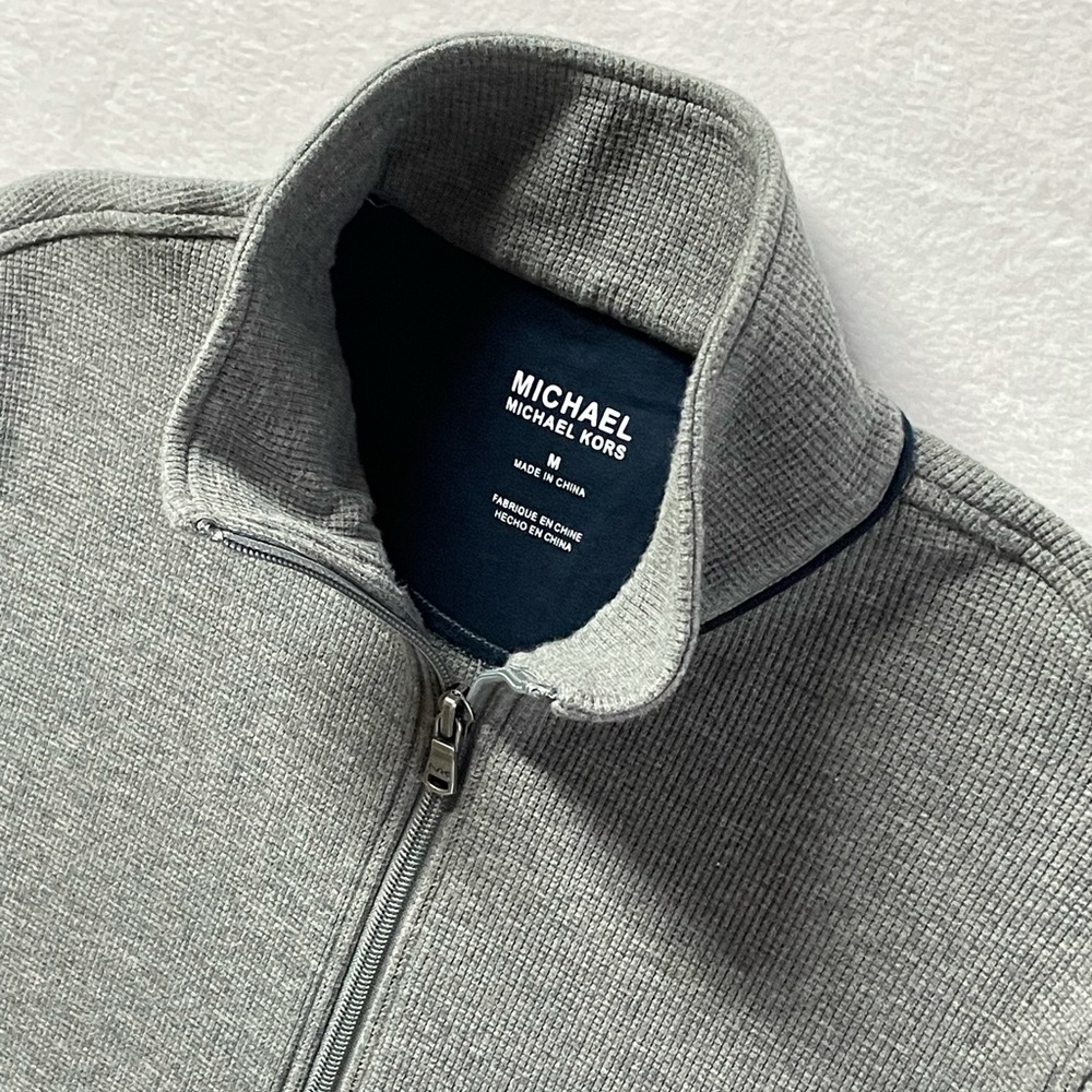 Men’s Michael Kors Track Style Zip Jacket